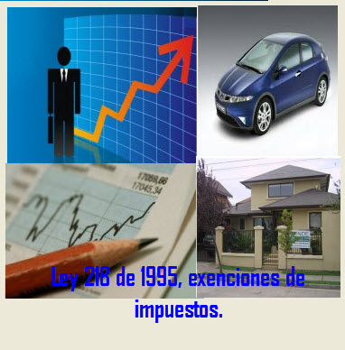 ley 218 de 1995 en colombia, exenciones de impuestos