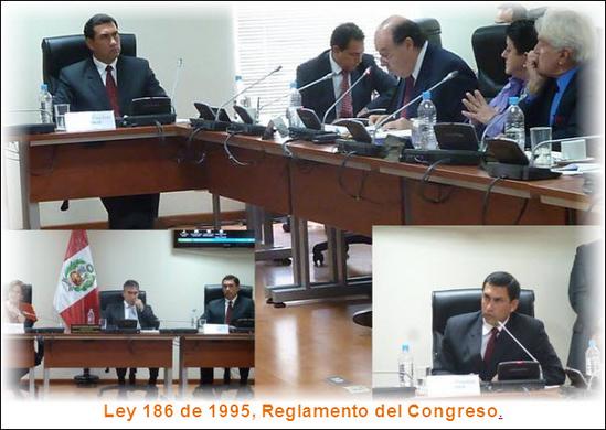 ley 186 de 1995 en colombia, reglamento del congreso.