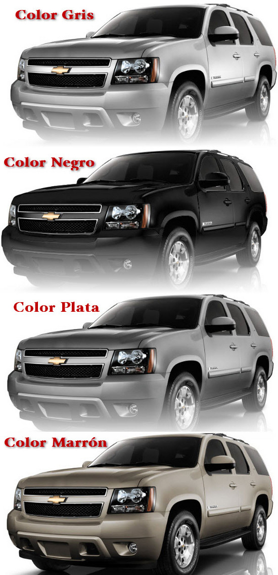 Colores del Chevrolet Tahoe 2011