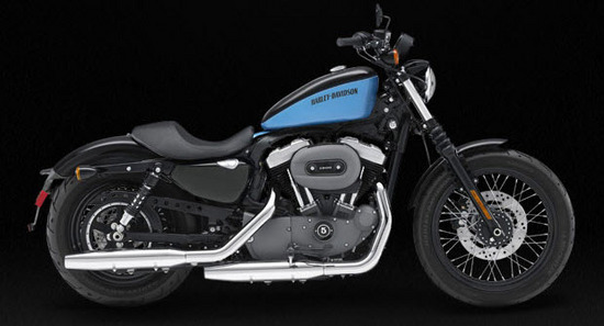 Harley Davidson Nightster, negro azul