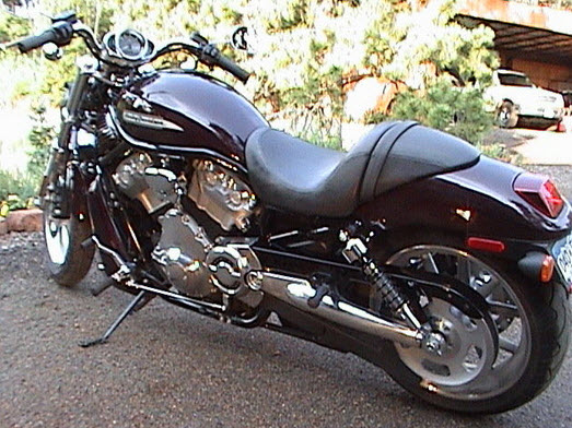 Harley Davidson VRSCA V-Rod, detalle trasero