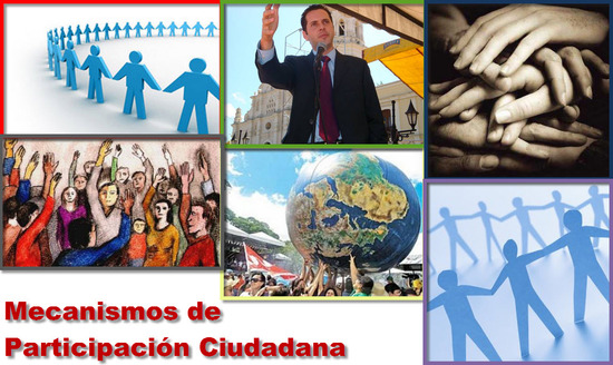 Ley 134 de 1994 en Colombia, Mecanismos de Participación Ciudadana