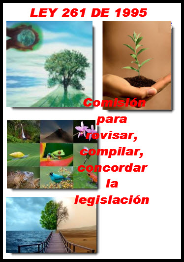 ley 261 de 1996 en colombia, Comisión para revisar, compilar, concordar la legislación ambiental