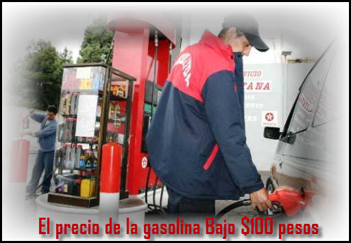 Bajo precio de la gasolina