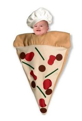 Disfraces para bebe pizza