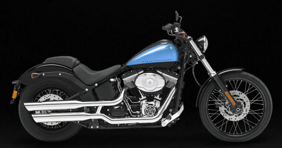 Harley Davidson Blackline, azul
