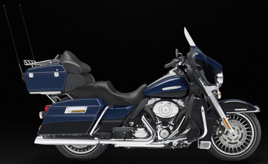 Harley Davidson Electra Glide Ultra Limited, azul - negro