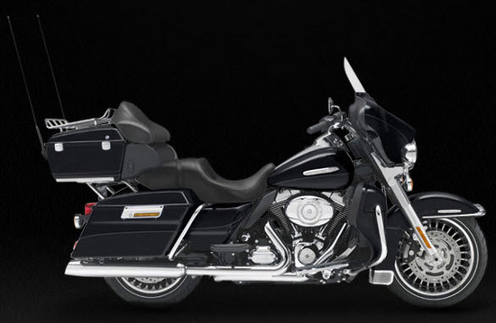 Harley Davidson Electra Glide Ultra Limited, negro