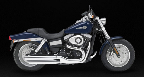 Harley Davidson Fat Bob, azul