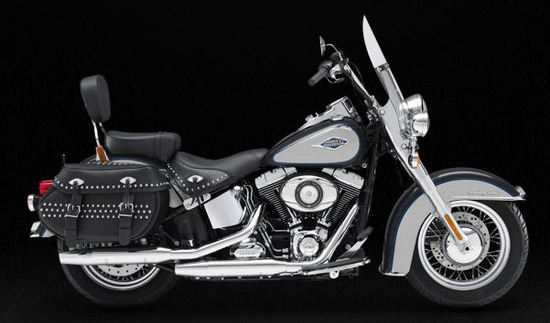 Harley Davidson Heritage Softail Classic, gris