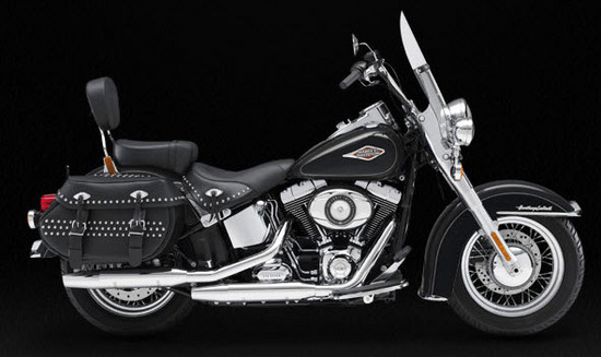 Harley Davidson Heritage Softail Classic, negro