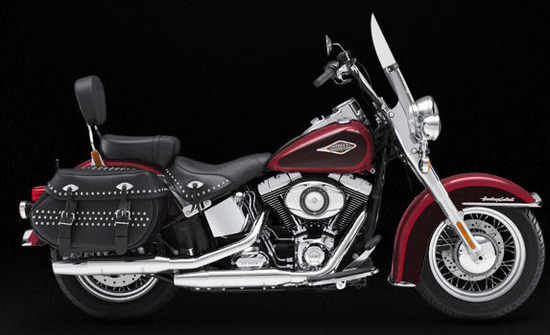 Harley Davidson Heritage Softail Classic, rojo