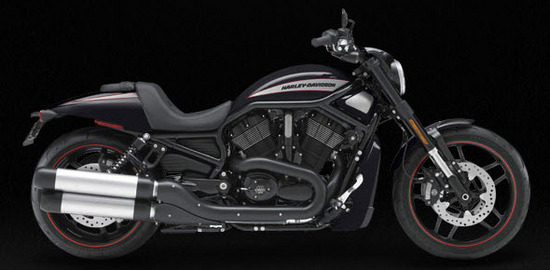 Harley Davidson Night Rod Special, negro brillante