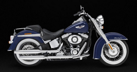 Harley Davidson Softail Deluxe, azul
