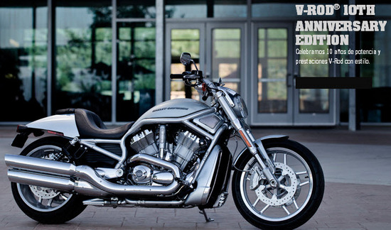 Harley Davidson V-Rod 10TH Anniversary Edition