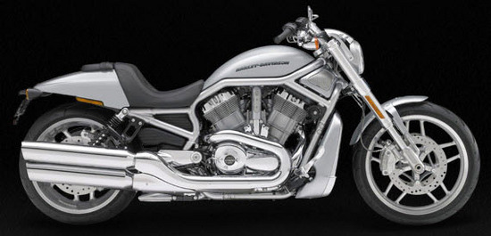 Harley Davidson V-Rod 10TH Anniversary Edition, plateado
