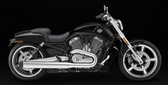 Harley Davidson V-Rod Muscle, negro brillante
