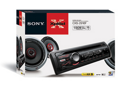 Sony Car Audio, Radio y 2 Altavoces