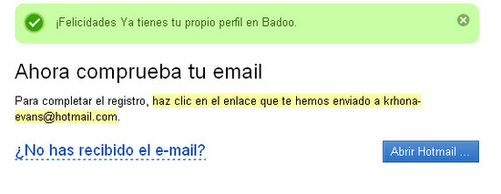 BadOo.com registrarse 3