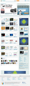 Vista de www.slideshare.net | Pagina Web o Home