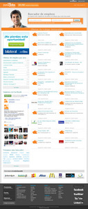 Vista de www.zonajobs.com.co | Pagina Web o Home