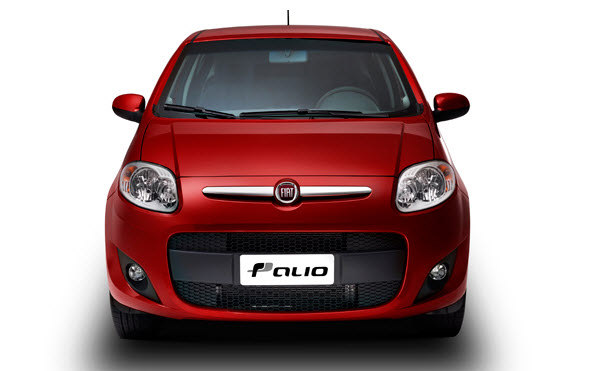 Fiat Palio 2012, vista frontal