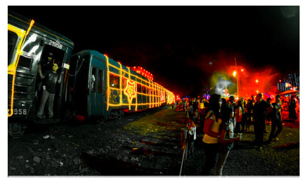 El tren del Alumbrado de Cali 2011