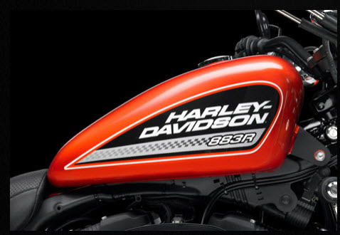 Harley Davidson 883 Roadster 2012, tanque de combustible