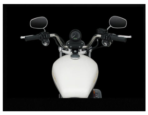 Harley Davidson SuperLow 2012, maniobrabilidad
