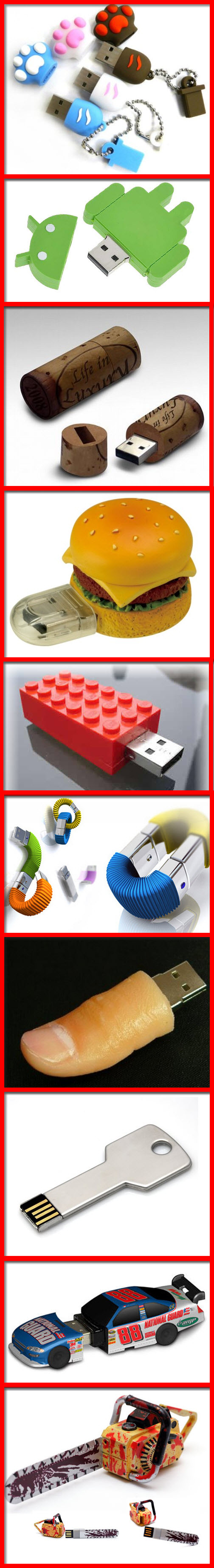 Memorias USB raras