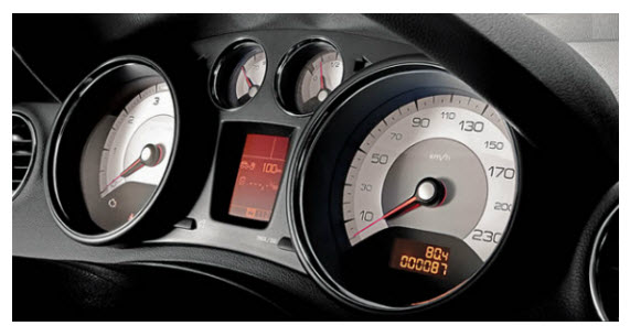 Peugeot 408 2012, cuadro de instrumentos