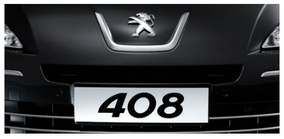 Peugeot 408 2012, monograma