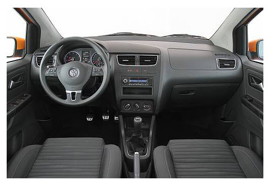 Volkswagen crossfox 2012, diseño interior