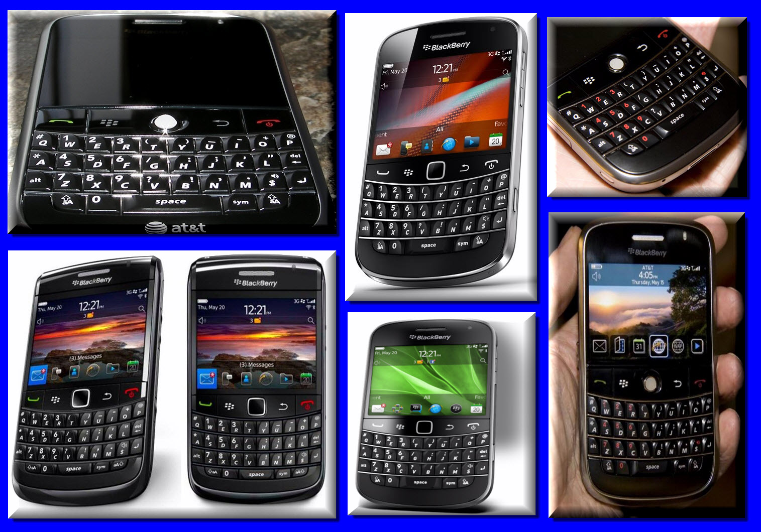 Blackberry 9000 не включается от блока питания