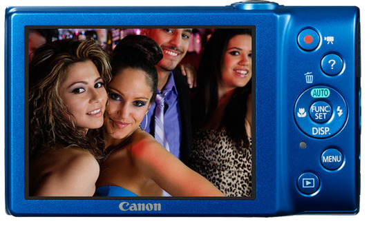 Canon PowerShot A4000 IS, Vista Trasera