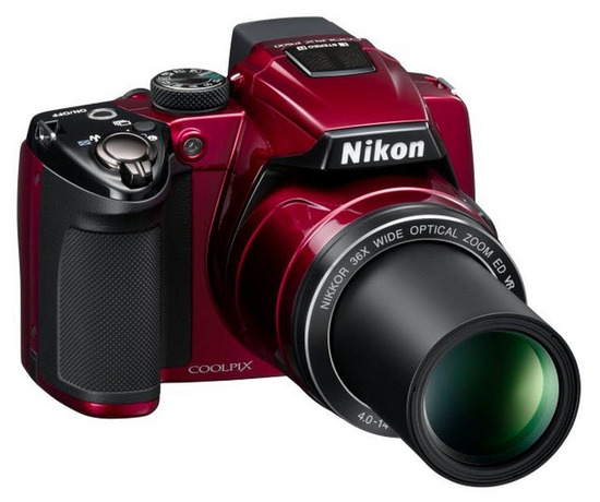 Nikon Coolpix P500 vinotinto