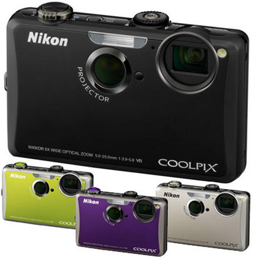 Nikon Coolpix S1100pj, Colores