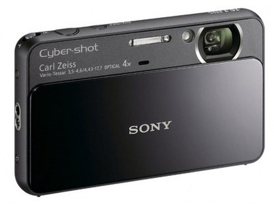 Sony DSC-T110, Vista Frontal