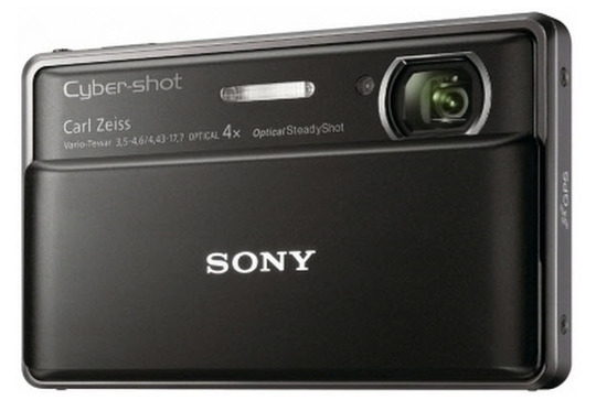 Sony DSC-TX100V, vista frontal