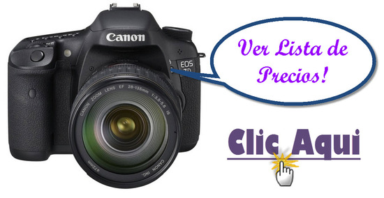 listado de ofertas de Canon 7D