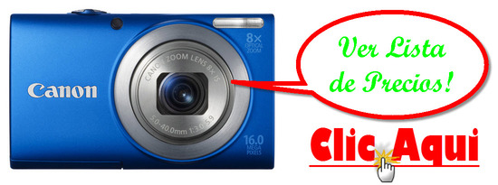 listado de ofertas de Canon PowerShot A4000 IS