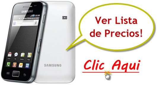 listado de ofertas de Samsung Galaxy Ace