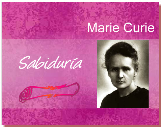 Imagen del Dia de la Mujer Marie Curie