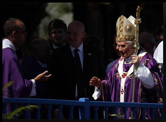 Imagen del Papa Visita a Cuba