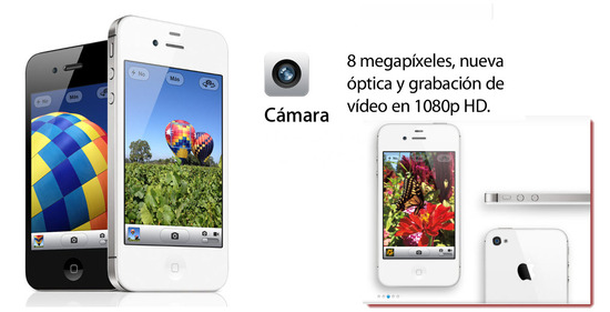 Iphone 4S Camara