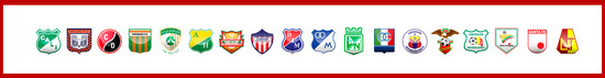 liga Postobón 2012 Equipos