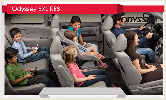 Honda Odyssey EXL RES 2012