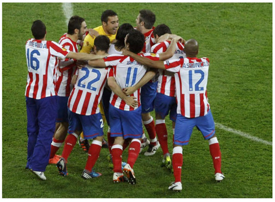 Atlético de Madrid Campeón Europa League 2012