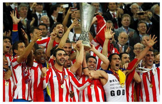 Imagen Atlético de Madrid Campeón Europa League 2012