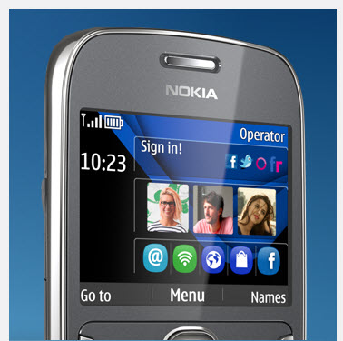 Nokia Asha 302, Qwerty